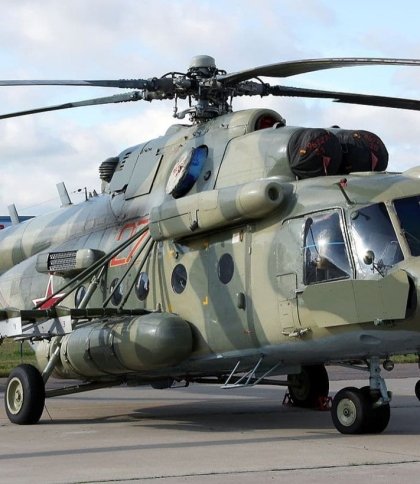 Українські військові на Донеччині «приземлили» два російські вертольоти Мі-8