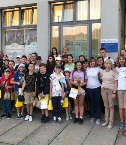 Зі Львова на відпочинок до Німеччини поїхали діти українських військових