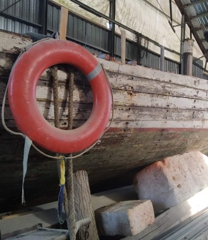 На Львівщині для «Пласту» реставрують вітрильну яхту часів Другої світової війни