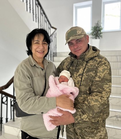 У Львові 52-річна військова з Кривого Рогу народила дитину