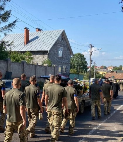 У Куликівській громаді прощалися із загиблим військовим