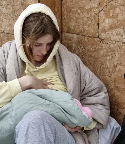 "Київська мадонна в метро" стала іконою у католицькому храмі Неаполя