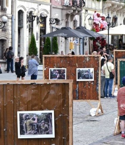 24-та бригада в центрі Львова відкрила виставку про оборону Донеччини
