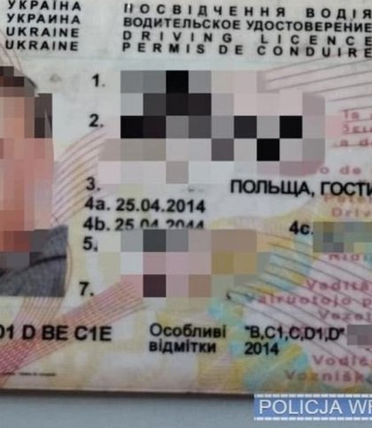 Забув, де взяв: у Польщі затримали водія з підробленим українським посвідченням