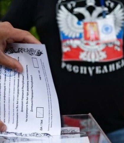 На тимчасово окупованих територіях Луганської, Донецької та Херсонської областей закликали негайно провести "референдуми"