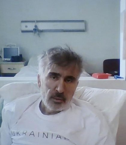 Михайло Саакашвілі у лікарні