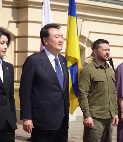 Зеленський поділився кадрами зустрічі з президентом Південної Кореї