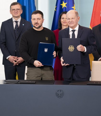 Зеленський і Шольц підписали безпекову угоду