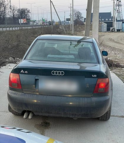 Львівська поліція затримала пʼяного водія Audi за перевищення швидкості та втечу від них