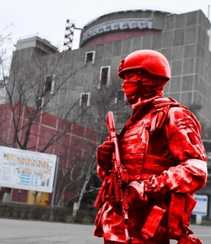 Через обстріли росіян Запорізька АЕС повністю знеструмлена