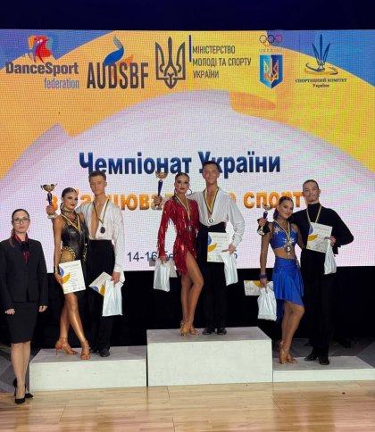 Збірна Львівщини отримала 16 нагород на чемпіонаті України з танцювального спорту