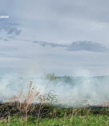 На Львівщині загасили 19 пожеж сухої трави.