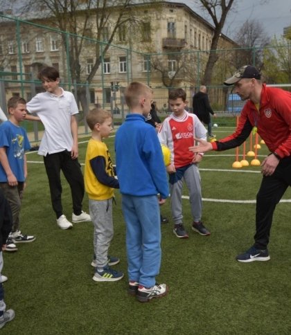 У Львові провели відкриті тренування для дітей-переселенців