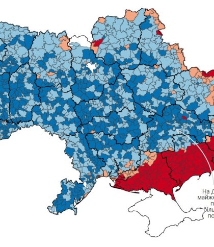 Карта зростання доходів