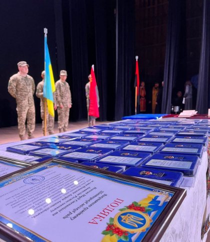 Шістьох військових зі Львівщини посмертно відзначили орденами та медалями