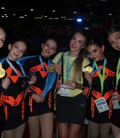 Львівські чирлідерки здобули три “золота” на чемпіонаті Європи