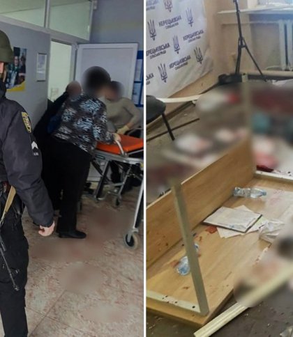 Сергій Батрин кинув три гранати прямо на засіданні сільради, фото поліції