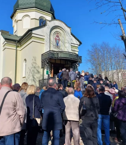 У Тернополі попрощалися з екснардепом Олегом Барною, який загинув на фронті