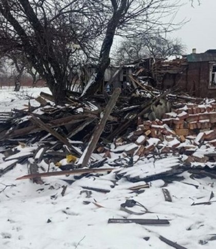 Зруйнований росіянами будинок у селі Степок на Сумщині, фото «Суспільного»