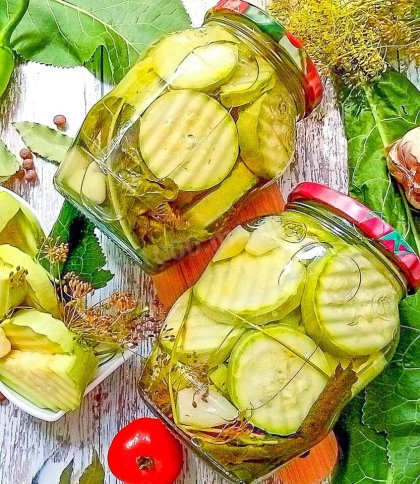 мариновані кабачки