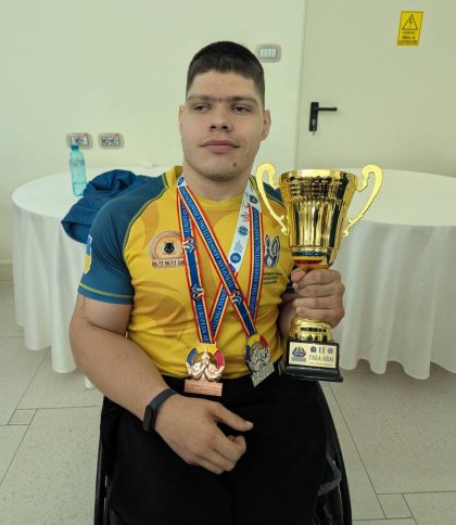 Спортсмен зі Львівщини здобув 2 медалі на Євро з пара-армреслінгу