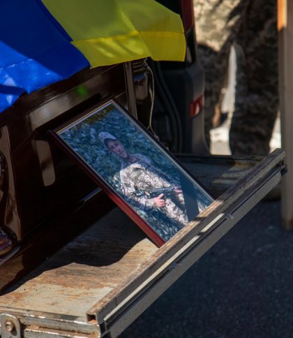 На Львівщині зустріли загиблого Героя, який боронив Бахмут