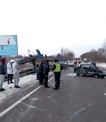 Через ДТП на кільцевій дорозі Львова ускладнений рух, є потерпілі