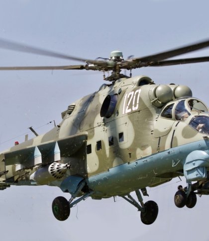 Повністю знищений: львівські десантники збили російський вертоліт Мі-24