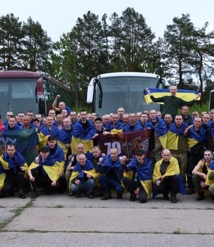 З російського полону повернулись ще 205 українських військових