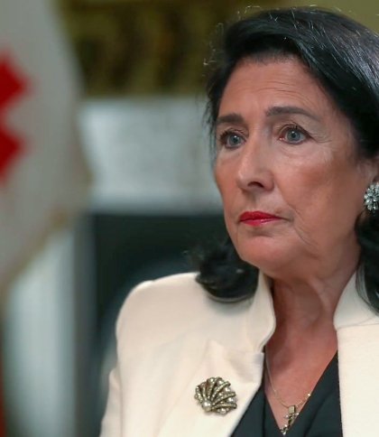 Президентка Грузії скасовує всі зустрічі в ООН та звернулася до населення