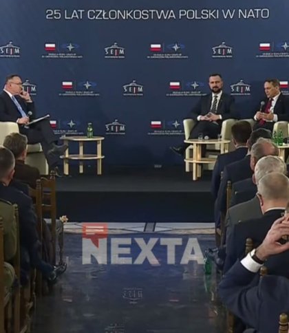 Радослав Сікорський заявив про присутність військ НАТО в Україні, скриншот з відео