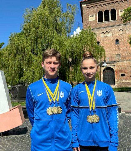 Акробати з Дрогобича завоювали три «золота» на чемпіонаті України