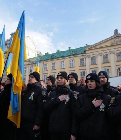 Як у Львові відзначили День Єднання (відео)