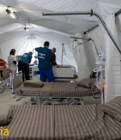 Ізраїльський польовий госпіталь на Львівщині завершив свою роботу