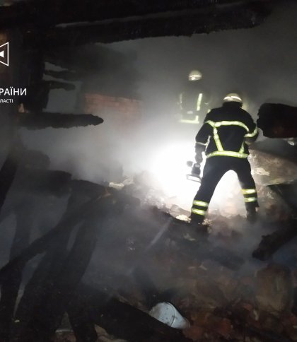 На Самбірщині сталася пожежа у житловому будинку