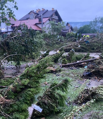 Підтопленими залишають 13 будинків та 2 готелі: у ЛОВА розповіли про наслідки негоди на Львівщині