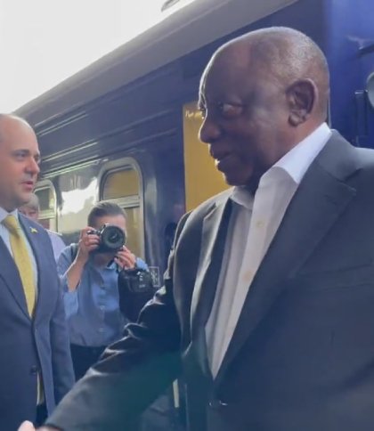 До Києва прибув президент Південної Африки (відео)