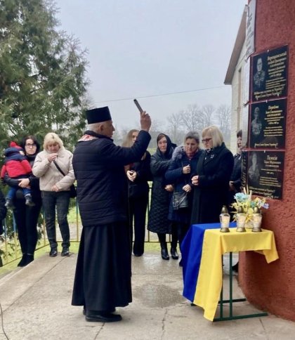 Відкриття пам'ятних дощок у селі Демня