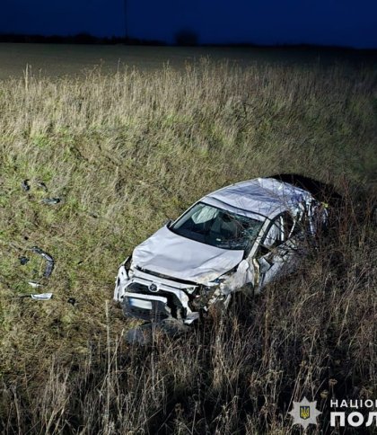 П’яний водій злетів у кювет на Львівщині: травмовані троє людей