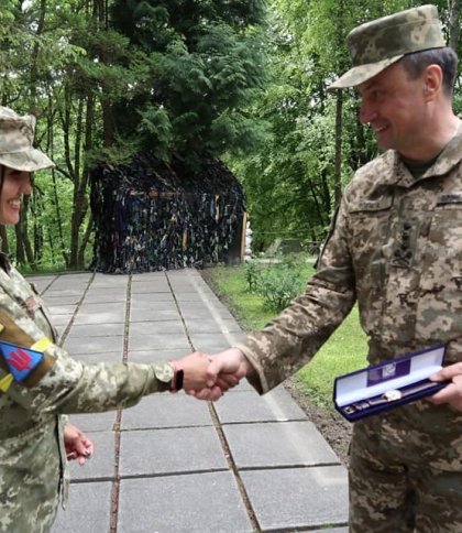 Командувач Повітряних Сил ЗСУ нагородив військовослужбовців ПвК "Захід"