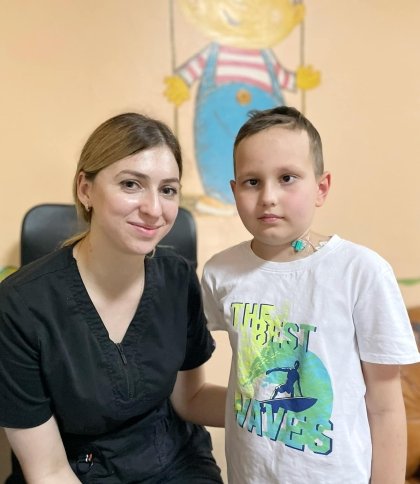 Львівські лікарі рятують 10-річного Микиту із раком мозку, якого не змогли лікувати  за кордоном