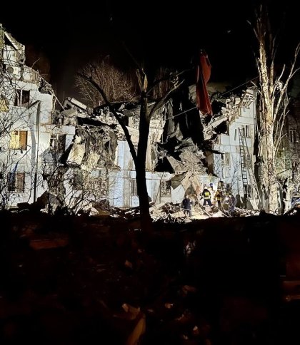 Вночі окупанти обстріляли багатоповерхівку в Запоріжжі, є жертви
