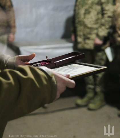 Бійців львівської бригади ТрО нагородили державними відзнаками за героїзм