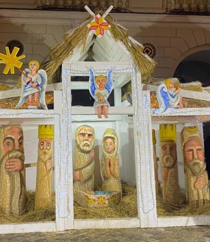 Відкриття міської різдвяної шопки у Львові