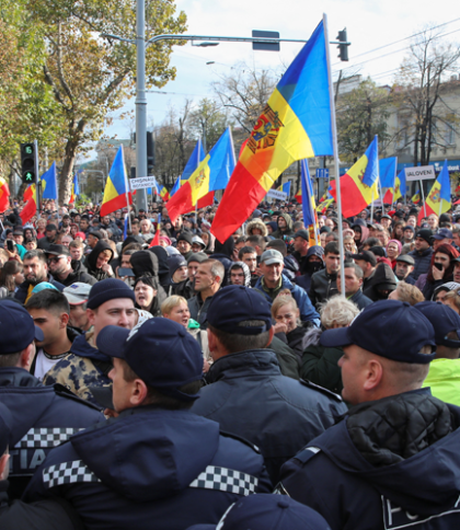 У Молдові арештували понад пів сотні учасників проросійського мітингу: серед них 21 підліток