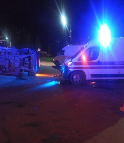 П’яний водій “швидкої” спричинив ДТП з потерпілими на Львівщині