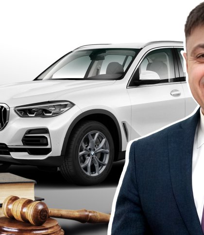 Едуард Смілянець заплатив за елітний BMW X5 останньої моделі понад 2 млн грн у травні 2022 року, фото «Радіо Свобода»