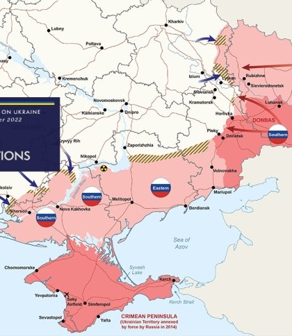 Україна продовжує розвивати наступ на сході та півдні — Міноборони Британії