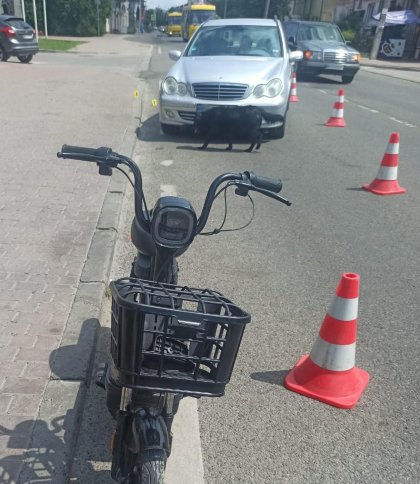На Львівщині водій Mercedez збив 78-річного велосипедиста