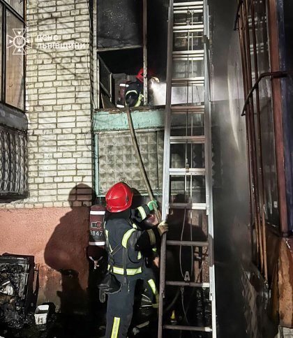 У Львові через пожежу в дев’ятиповерхівці рятувальники евакуювали мешканців